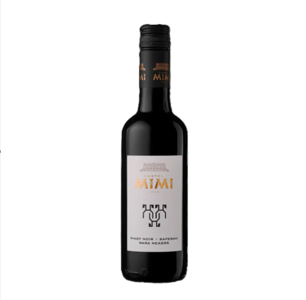 Castel Mimi "Pinot Noir, Saperavi, Rara Neagră" Red Dry 375ml