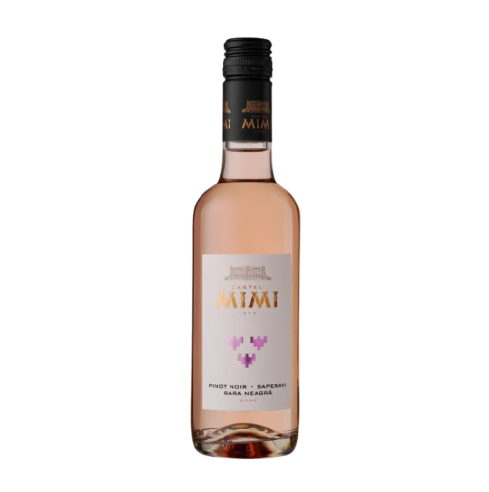 Castel Mimi "Pinot Noir,Saperavi,Rara Neagră" Rosé Dry 375ml
