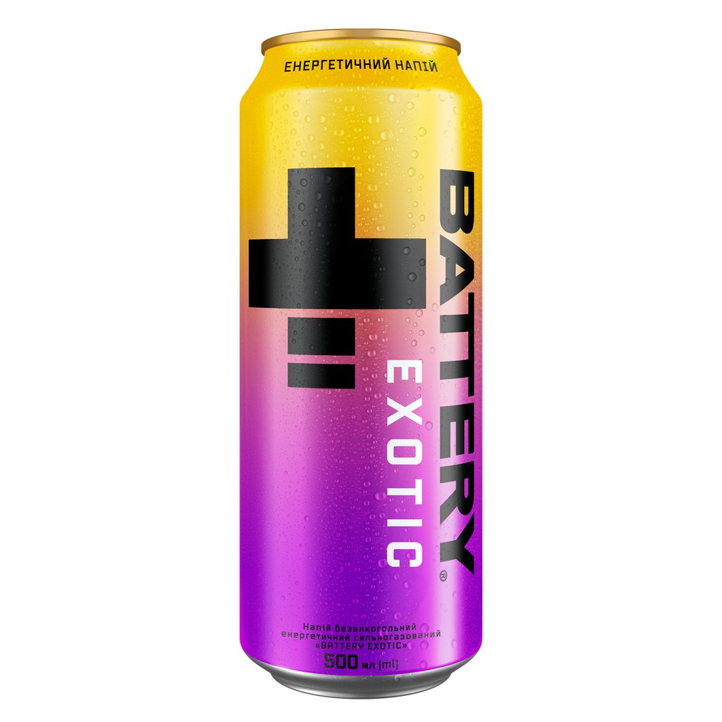 Battery Exotic, 0.5л, банка