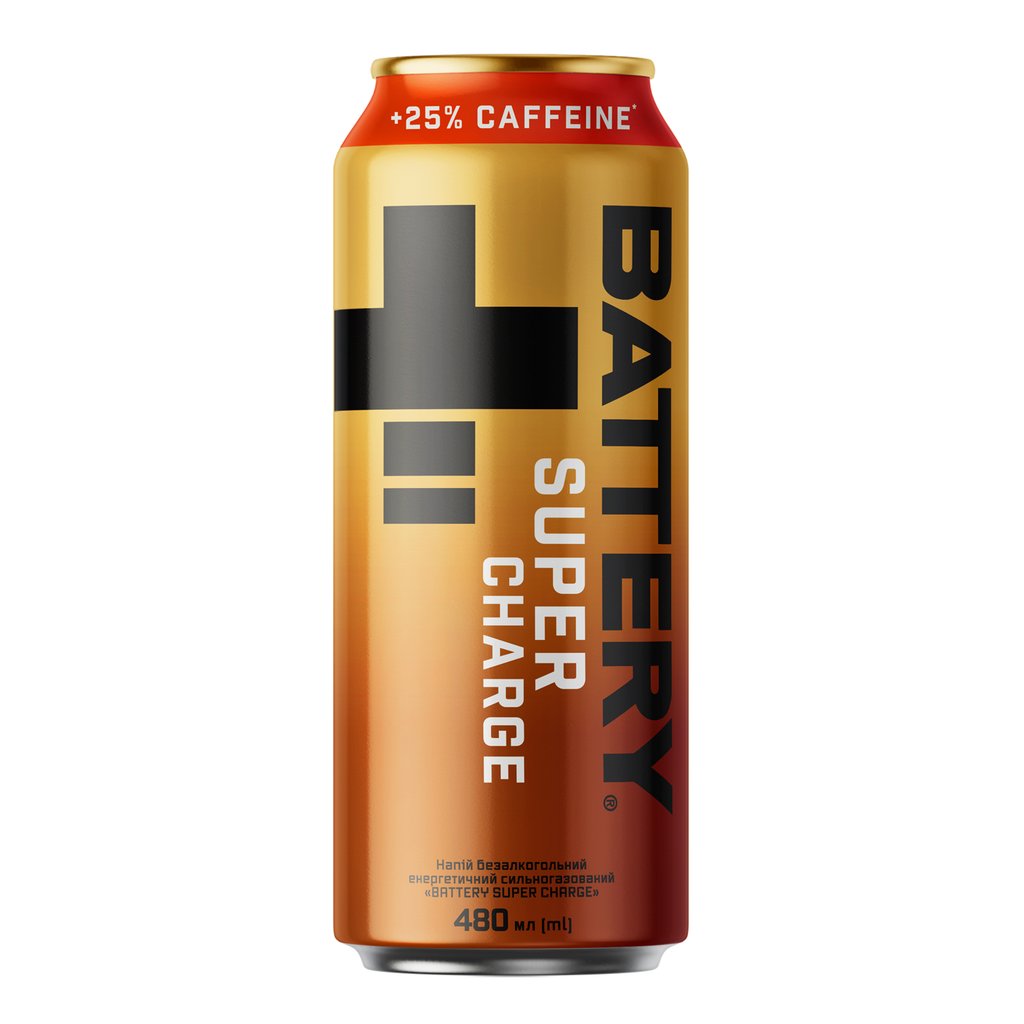 Battery Super Charge, 0.48л, банка