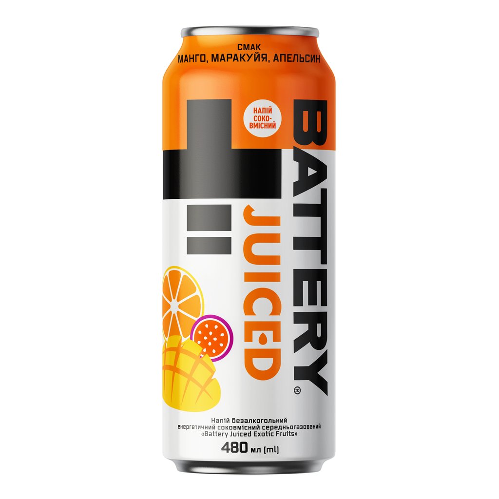 Battery Juiced Exotic, 0.48л, банка