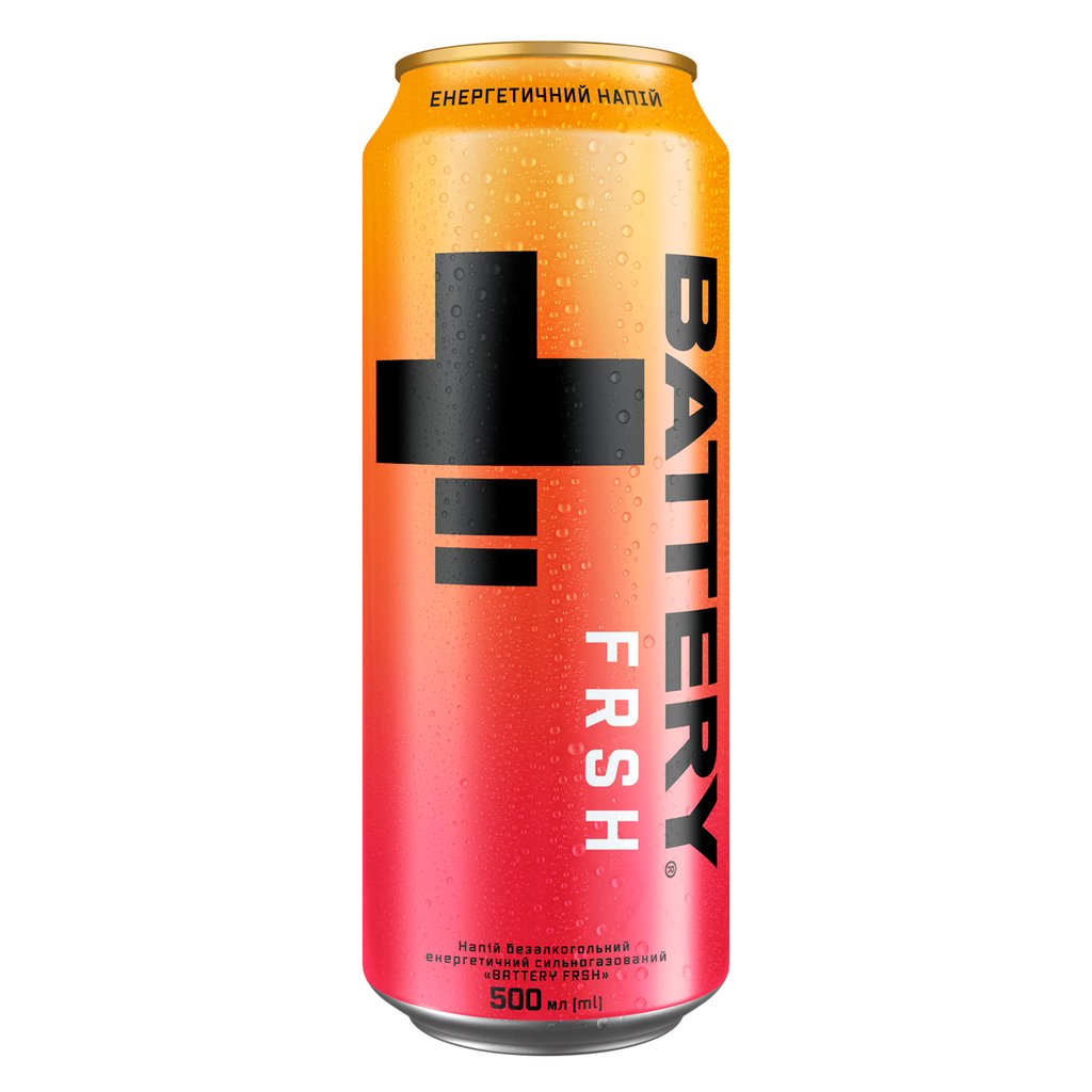 Battery Frsh, 0.5л, банка
