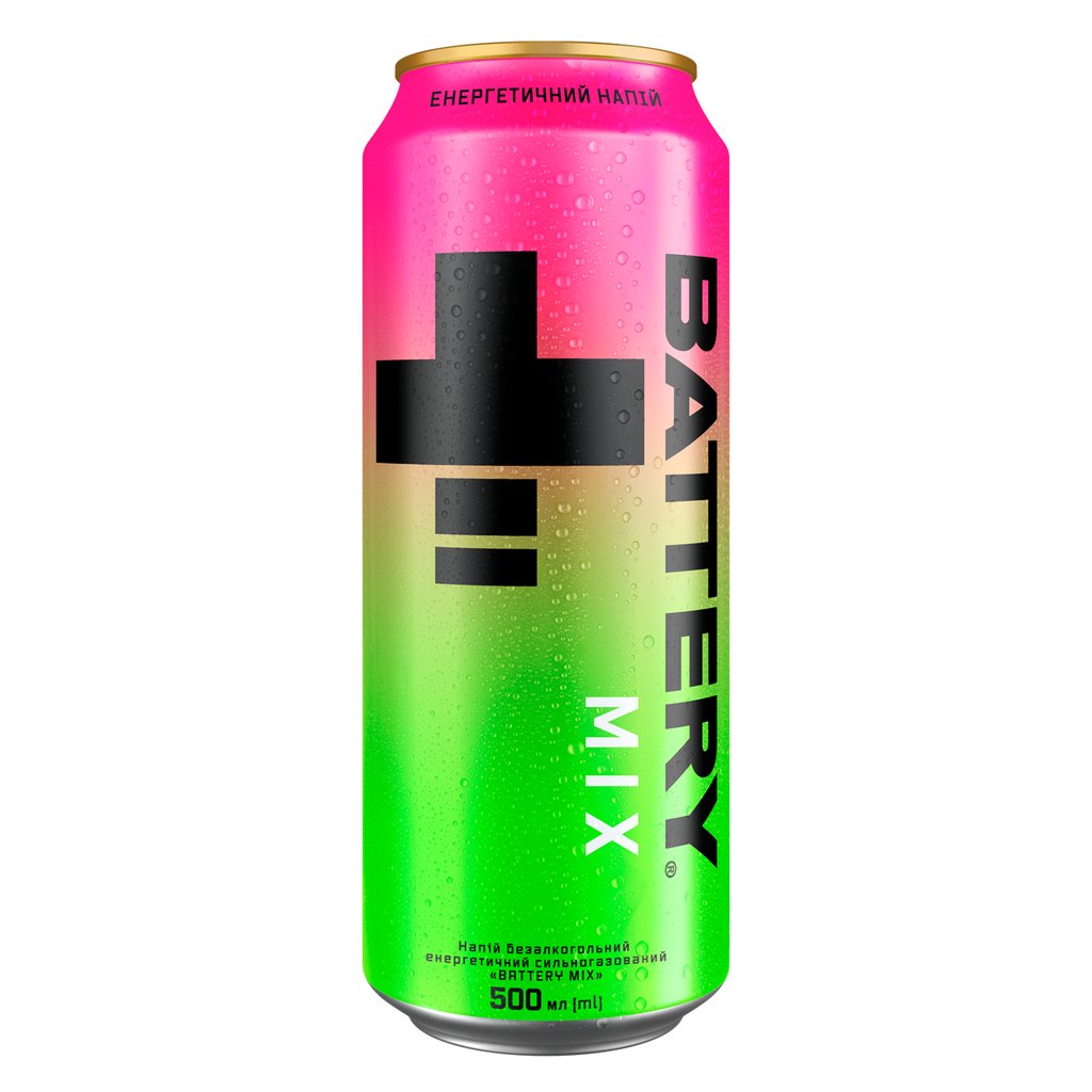 Battery Mix, 0.5л, банка