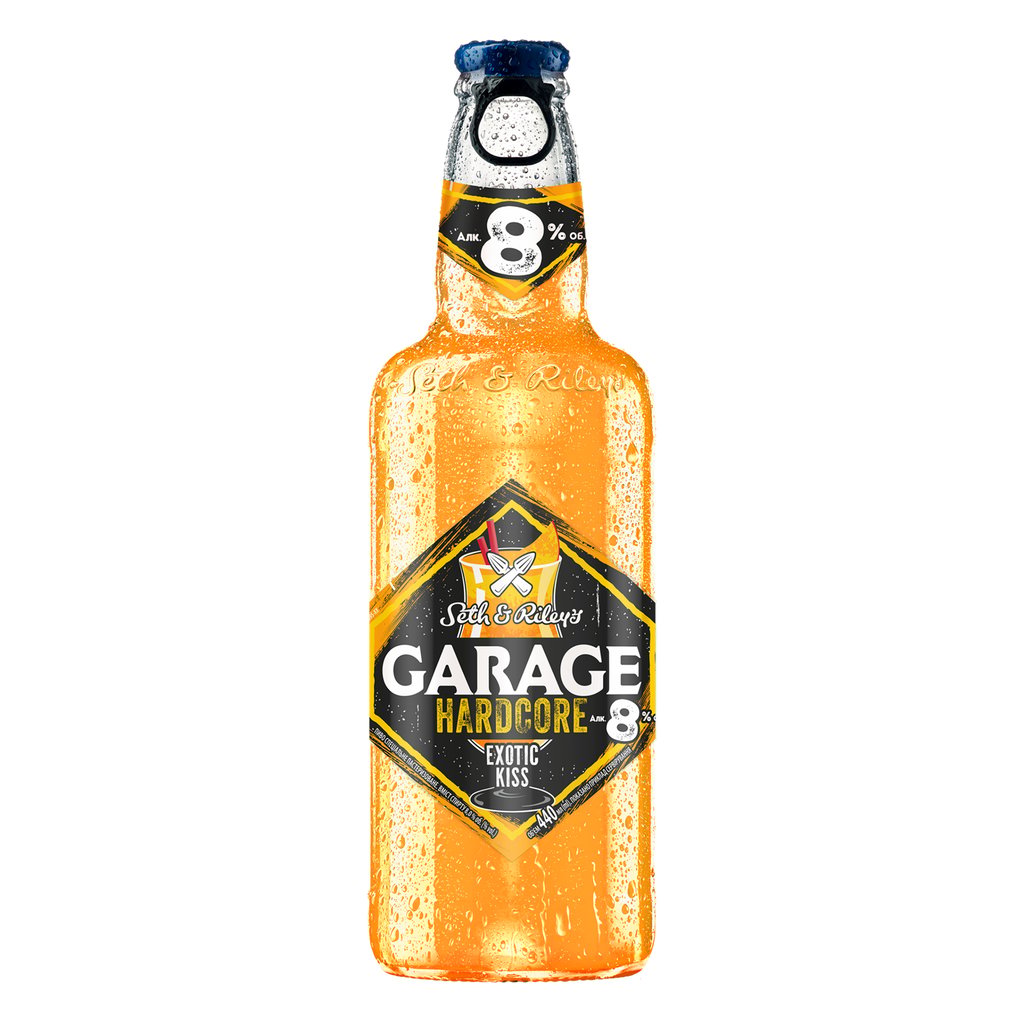 Пиво "Garage Hardcore Exotic Kiss" 0.44л