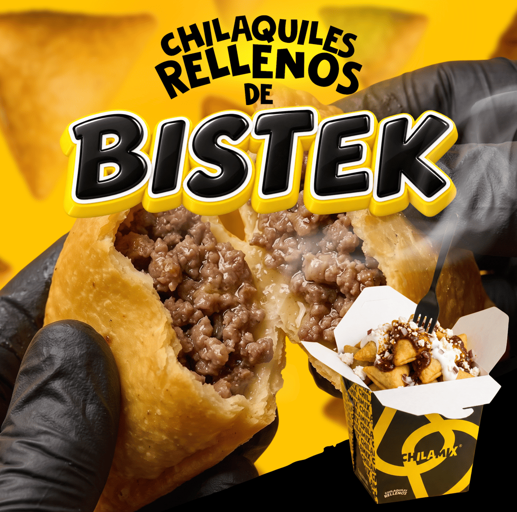 Chilaquiles Rellenos de Bistec (15 pzs.)