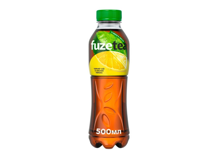 Fuze tea Чорний з лимоном, 0.5л