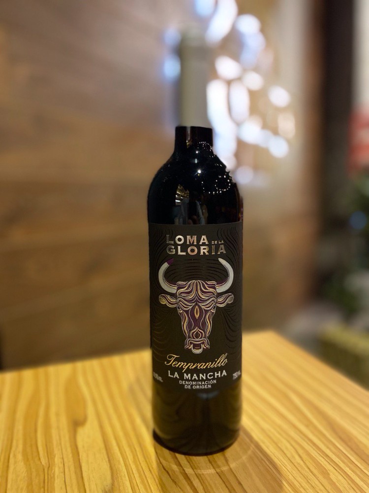 ВИНО Loma de la Gloria Tempranillo La Mancha, червоне, сухе 0,75л. Іспанія