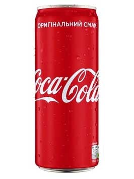 Coca-Cola 0.33л ж/б