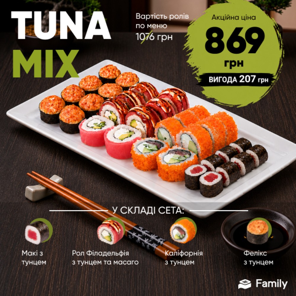 Сет Tuna Mix