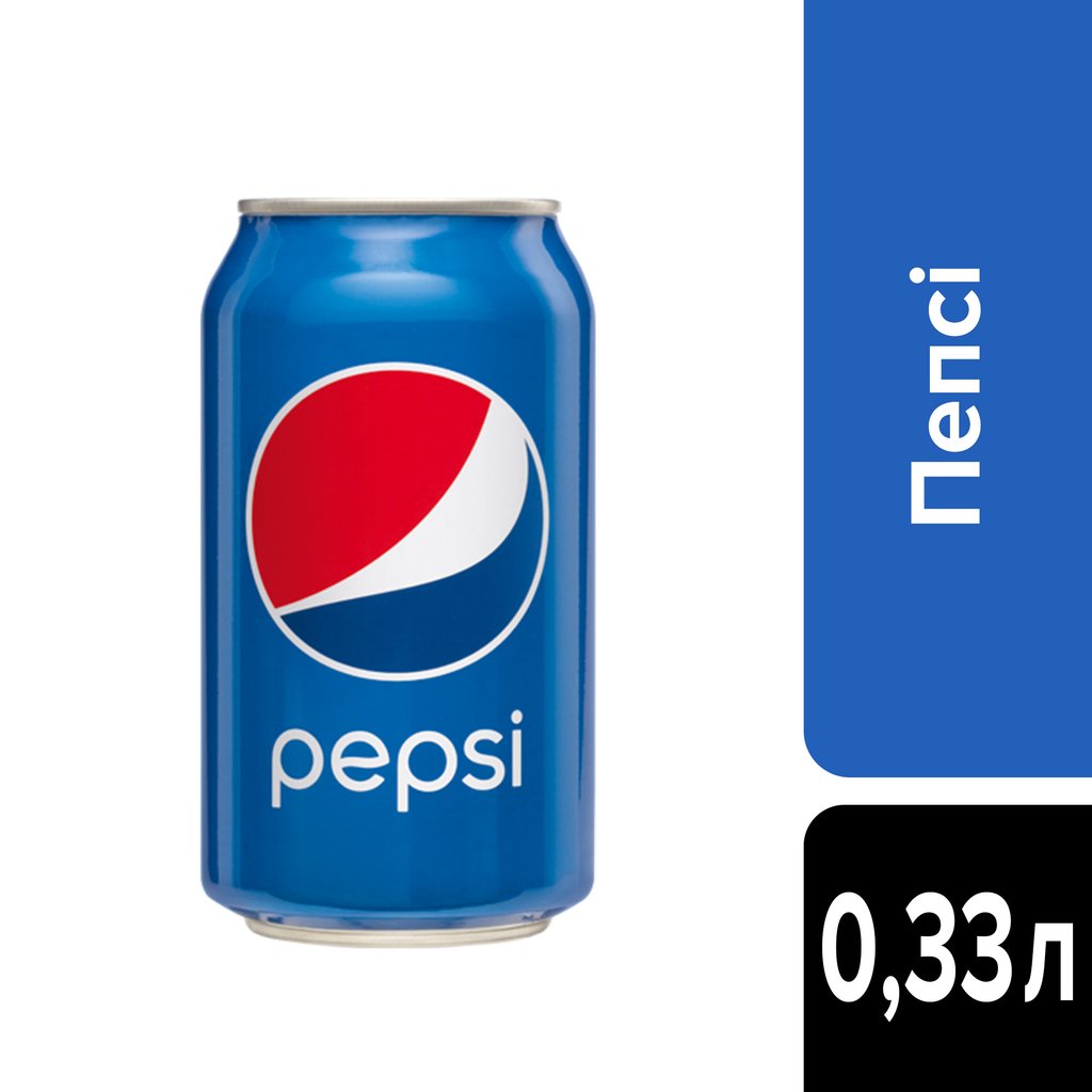 Pepsi банка (0.33 л)