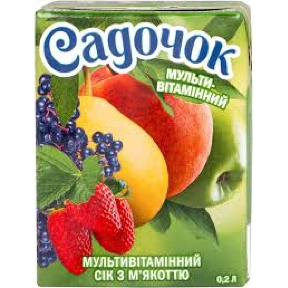 Сік мультивітамін Садочок (0.2 л)