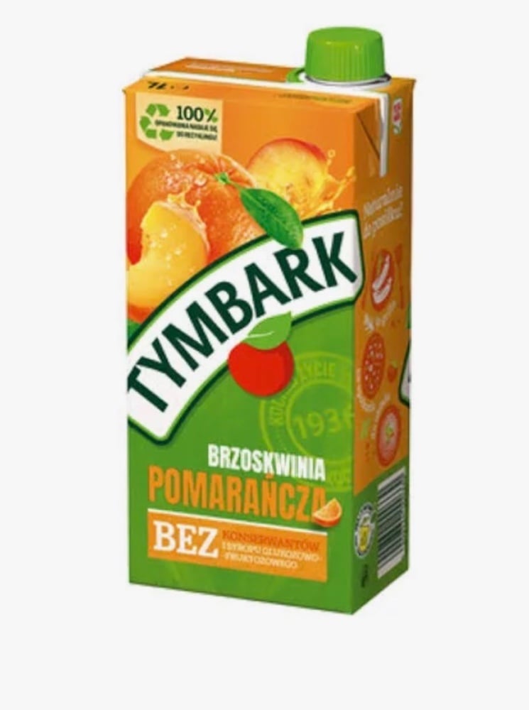 сік TYMBARK 1L пак