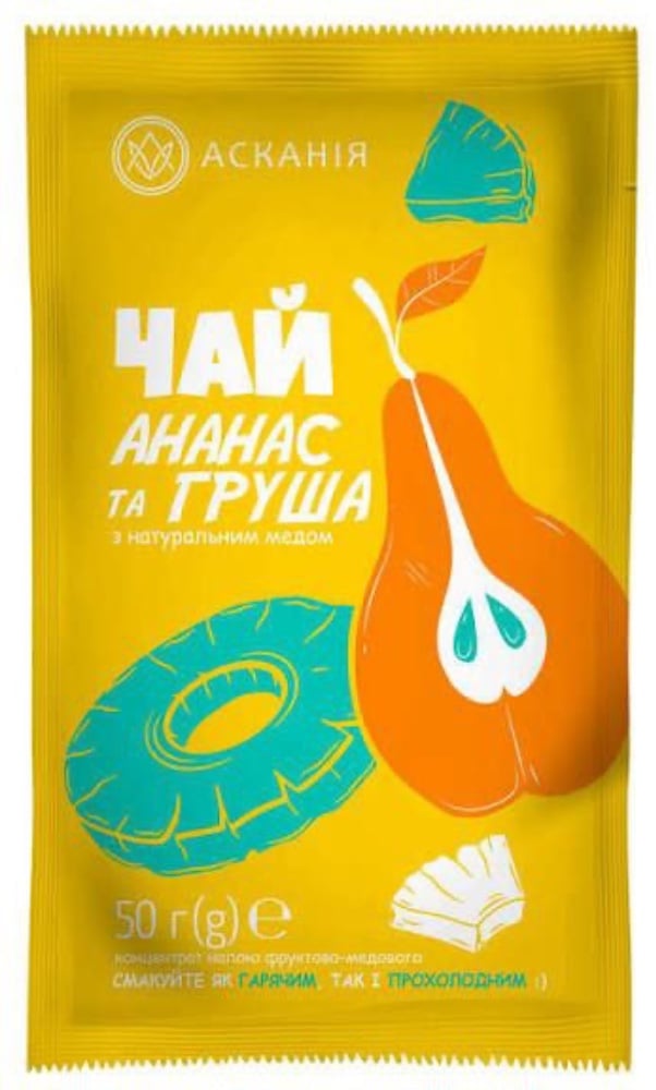 Чай ананас та груша, 250 мл