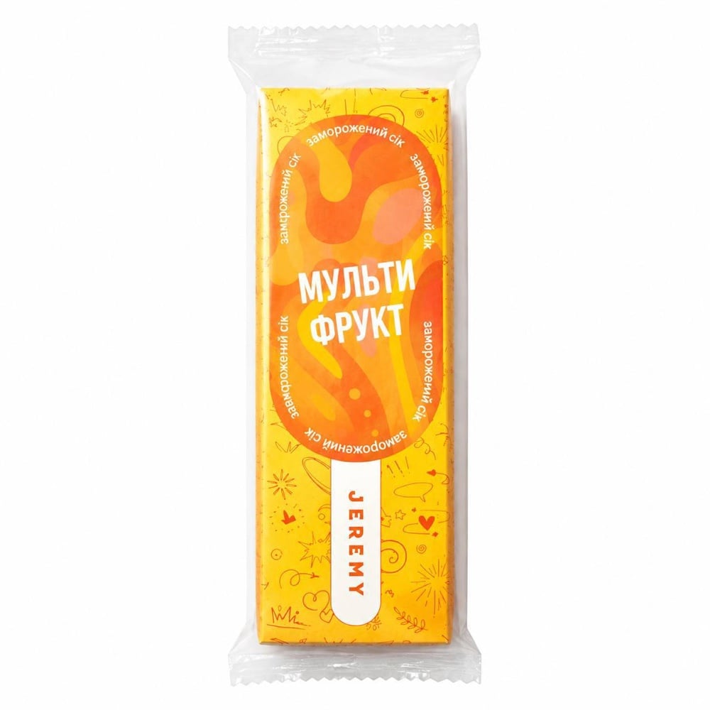 Заморожений сік мультифрукт