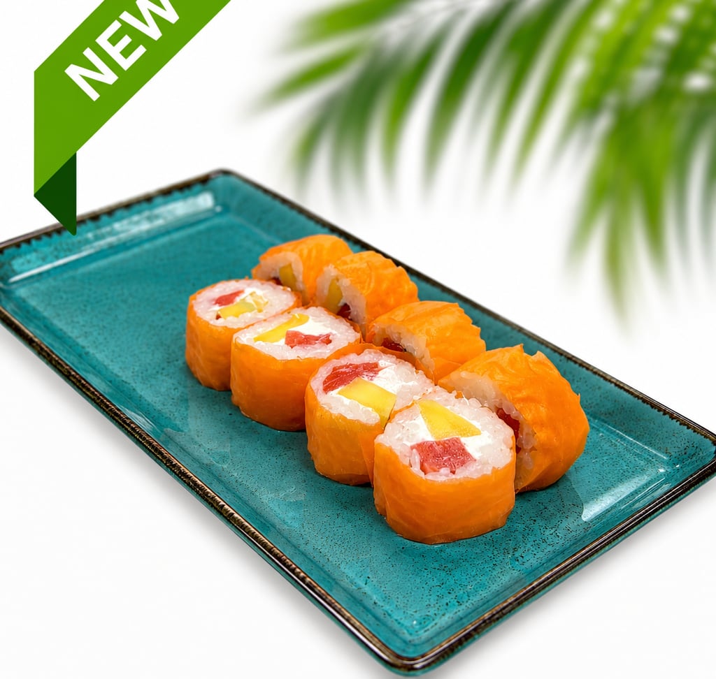 Маменорі з лососем 
