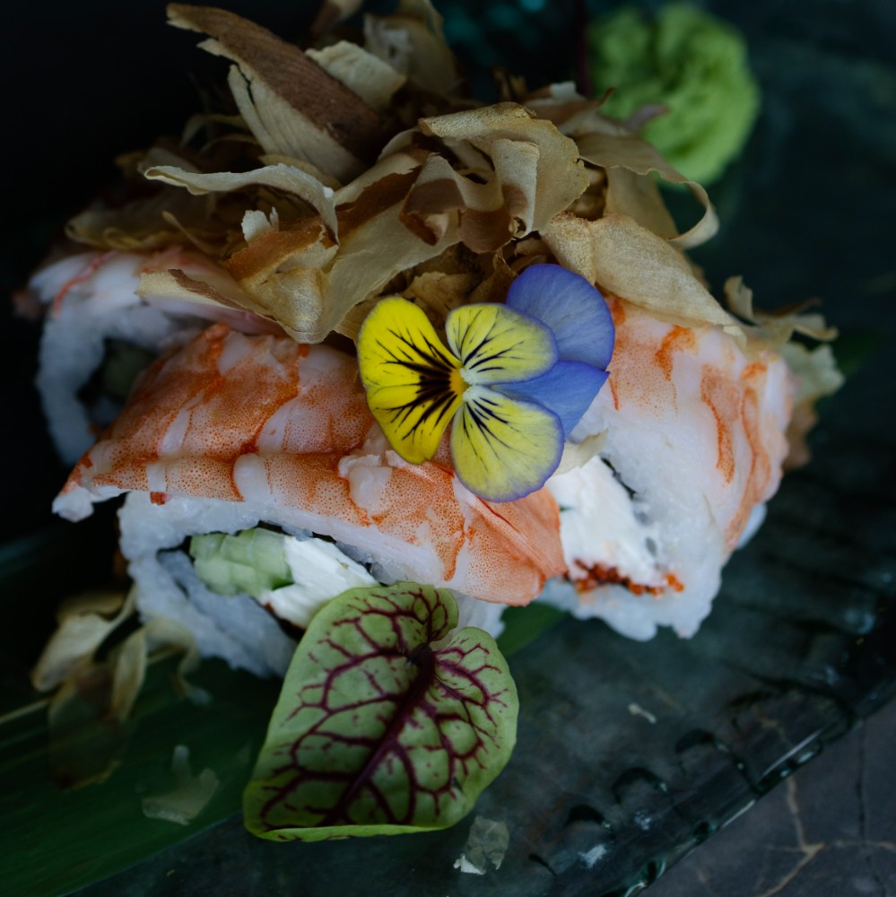 Shrimp tuna roll