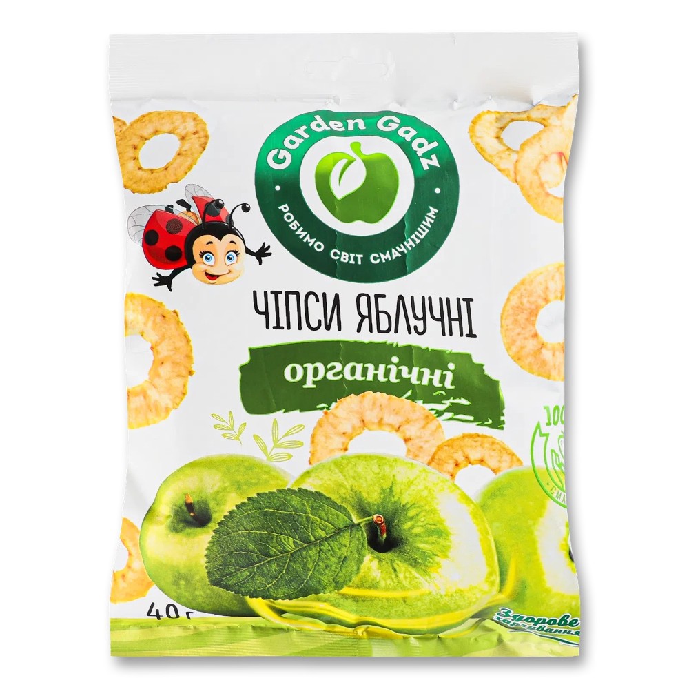 Гадз Чіпси яблучні 40г.