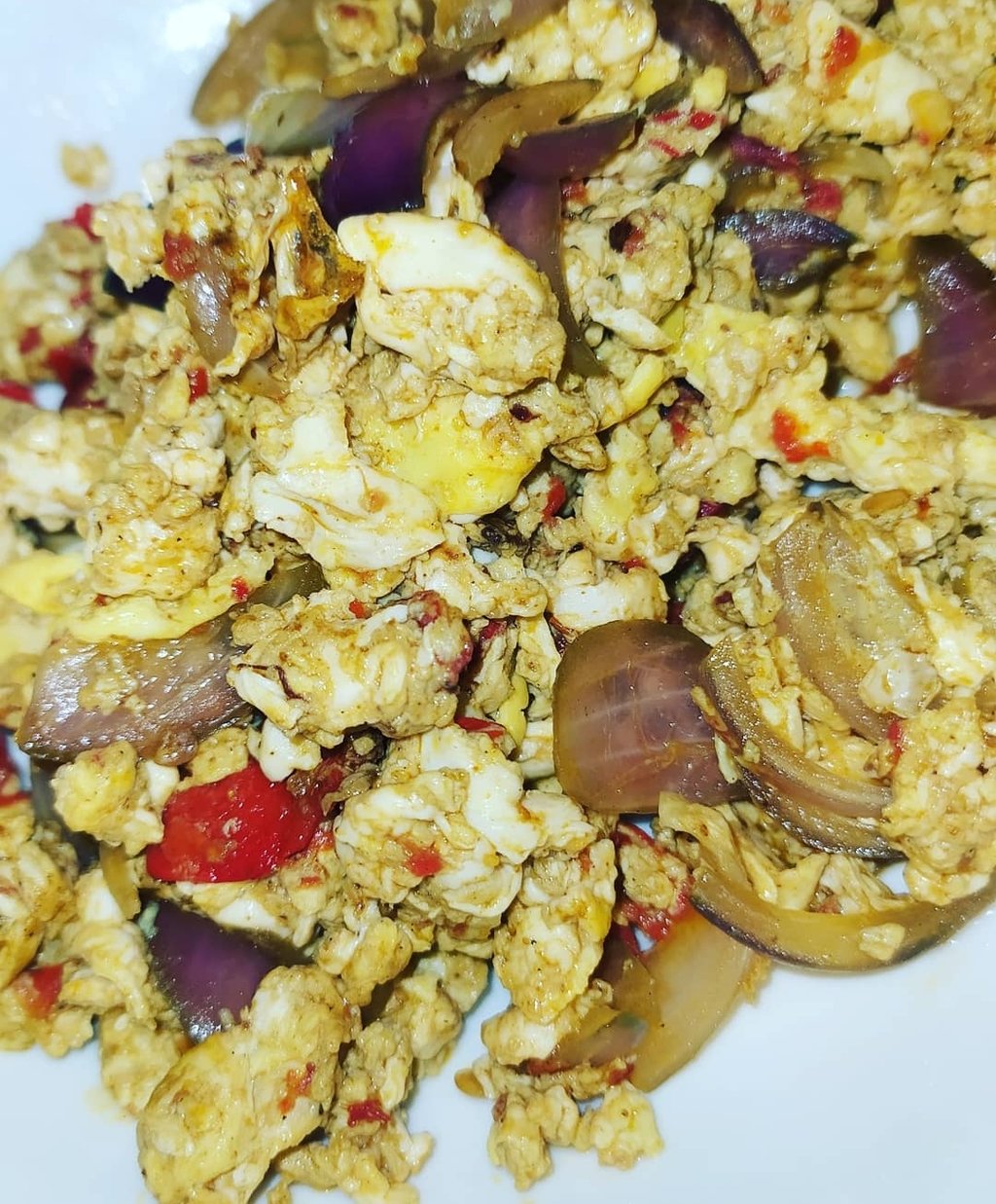Eggs sauce