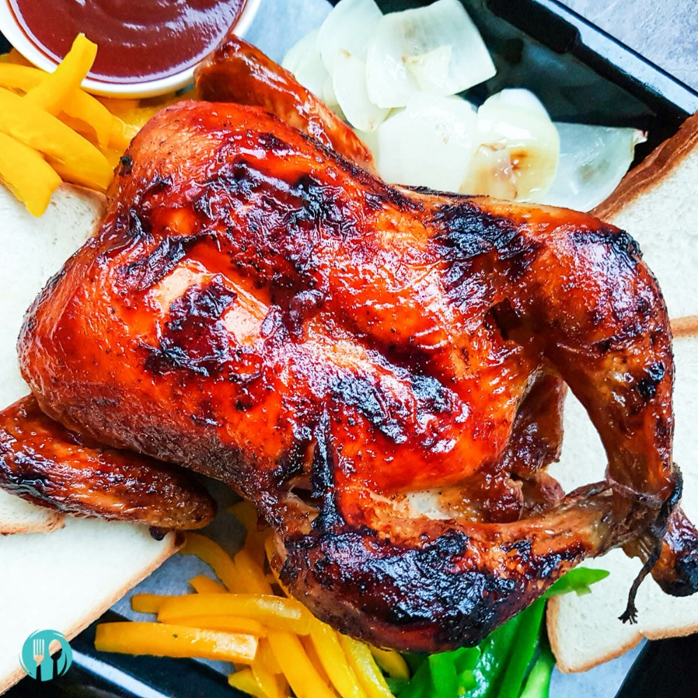 Full chicken BBQ with chip 