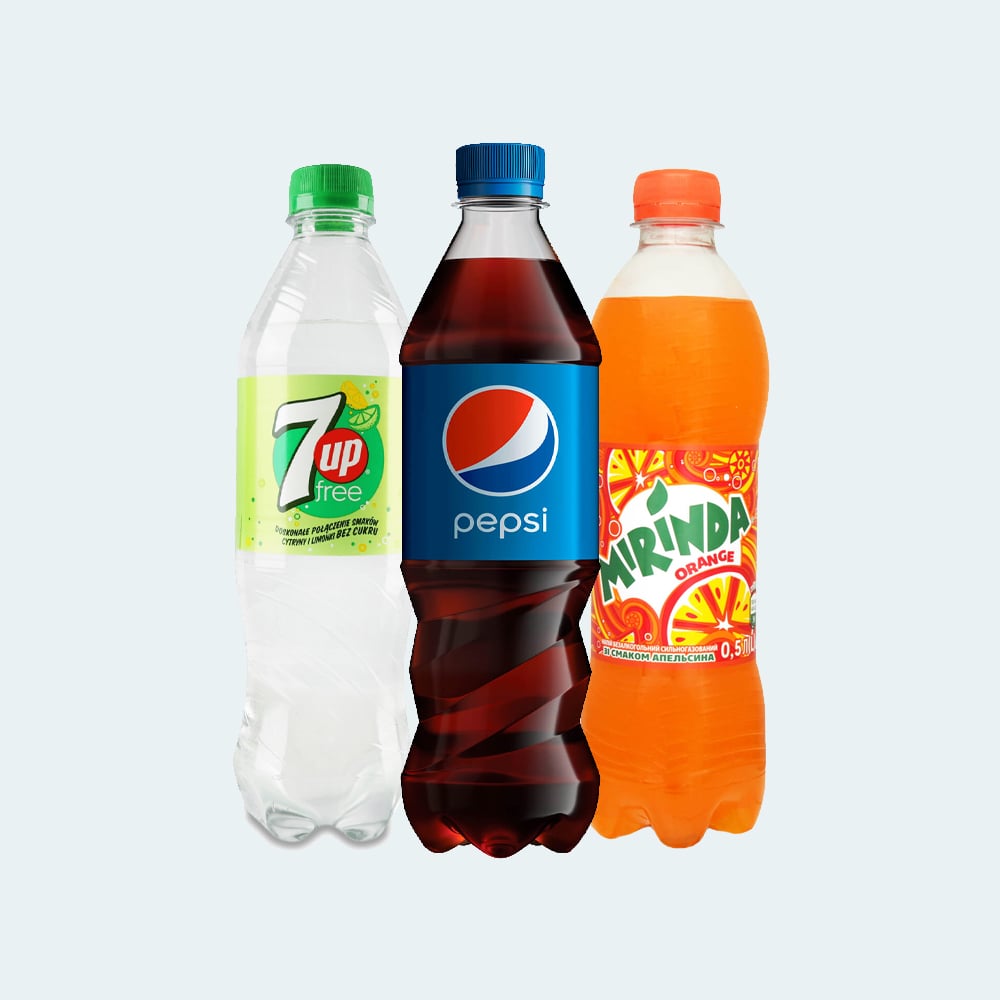 Pepsi/|Mirinda/7 UP 0,5 л