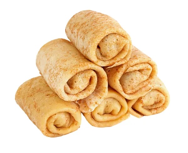 Млинці з шинкою та сиром 