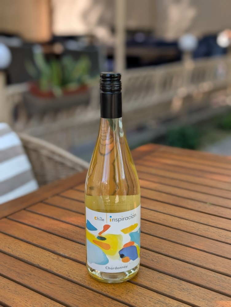 Вино Chardonnay Inspiracion  біле сухе Чілі 
