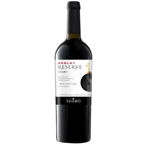Вино Shabo Merlot Reserve  черв.сух. 0,150 мл.