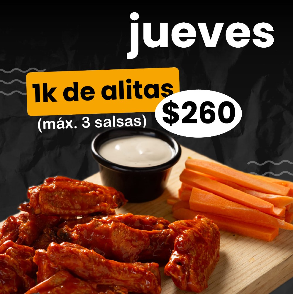 1 Kg Alitas Jueves