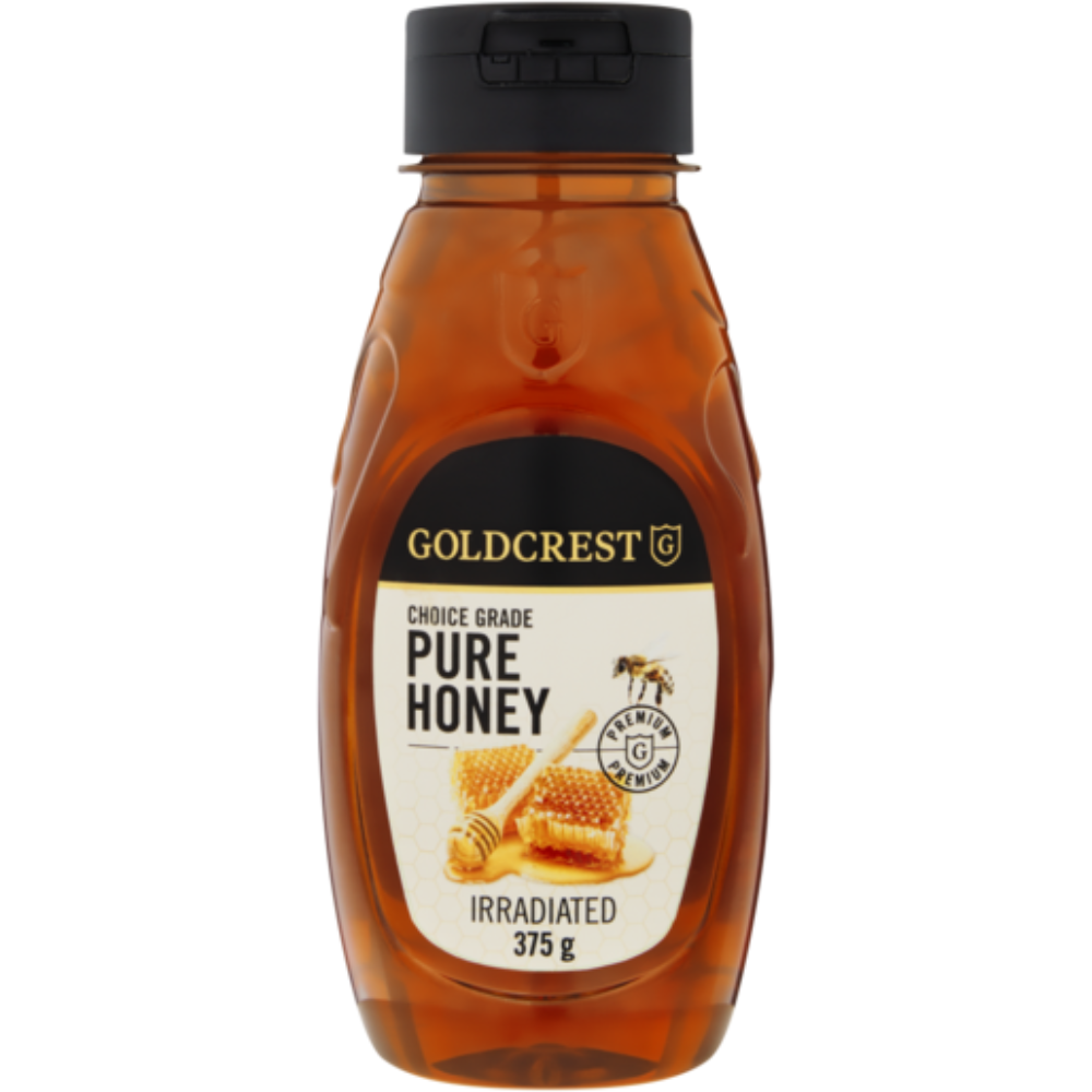 Goldcrest Pure Honey Bottle 375G