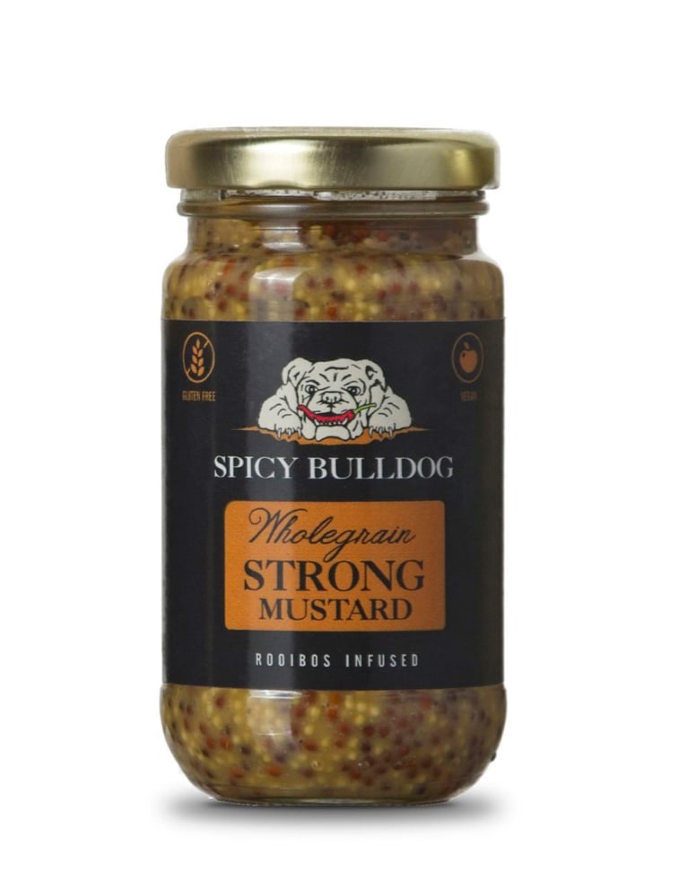 SPICY BULLDOG WHOLEGRAIN MUSTARD - STRONG