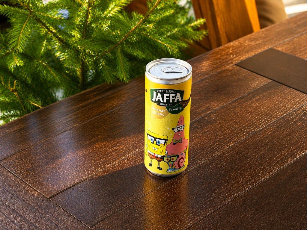Напій газований ананасово-кокосовий Jaffa  0.25
