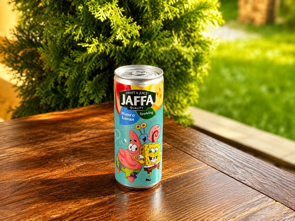 Напій газований з кавуна та лічі Jaffa Sparkling Can 0.25