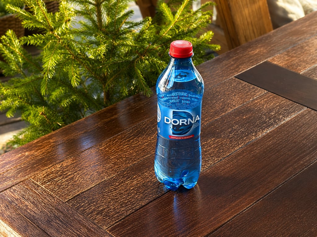 Вода DORNA 0,5 газована