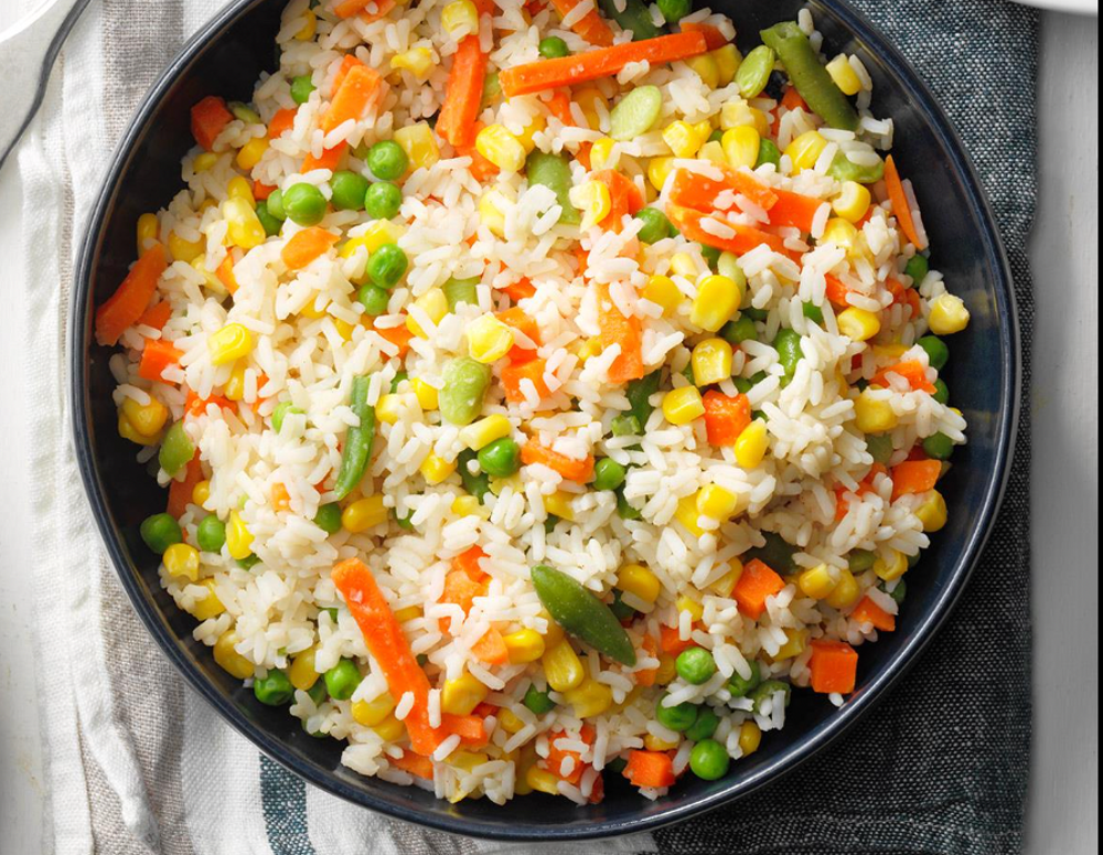 Rice with Vegetables - ბრინჯი ბოსტნეულით