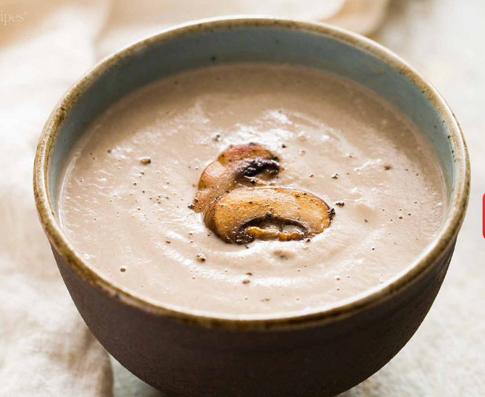 Mushroom Cream Soup - სოკოს კრემ სუპი