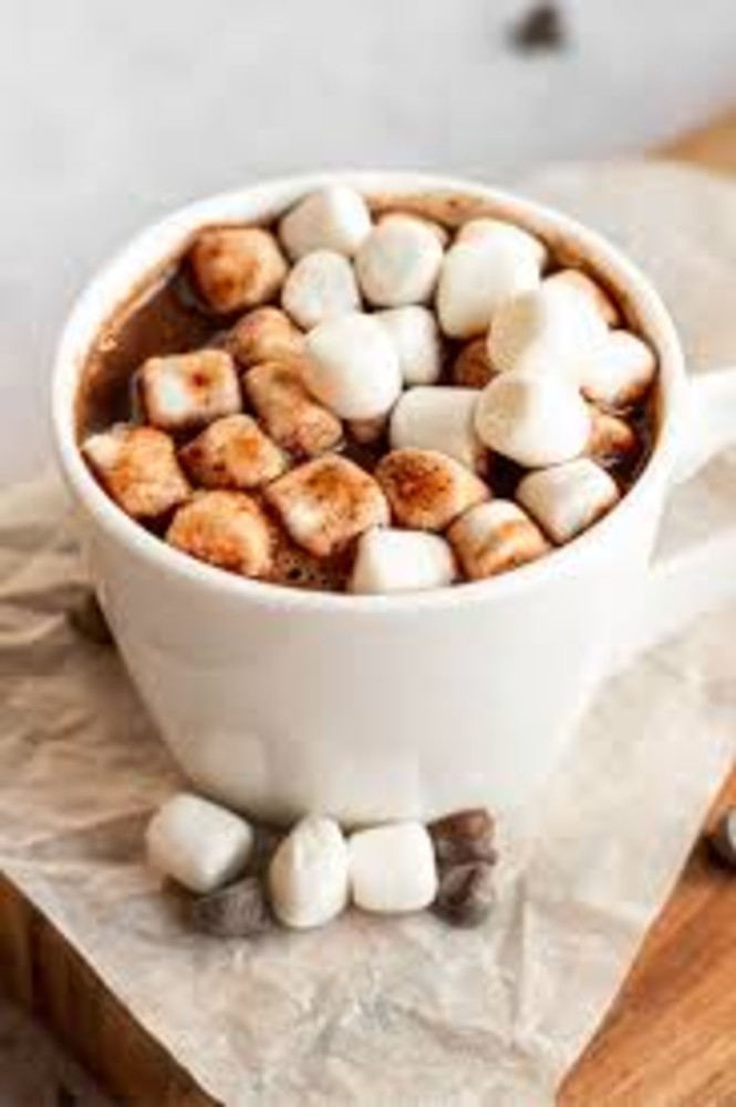 Hot chocolate with Marshmallows - ცხელი შოკოლადი მარშმელოვებით