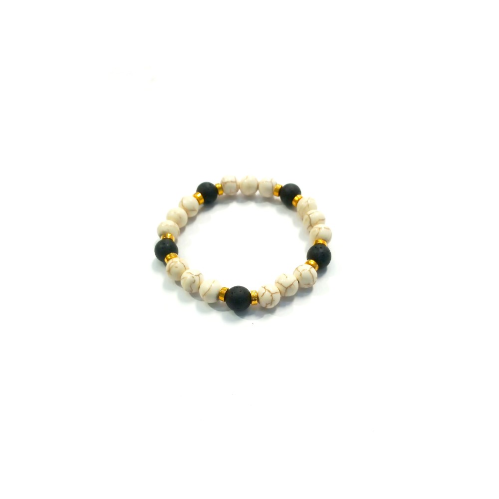 Magnesite bracelet