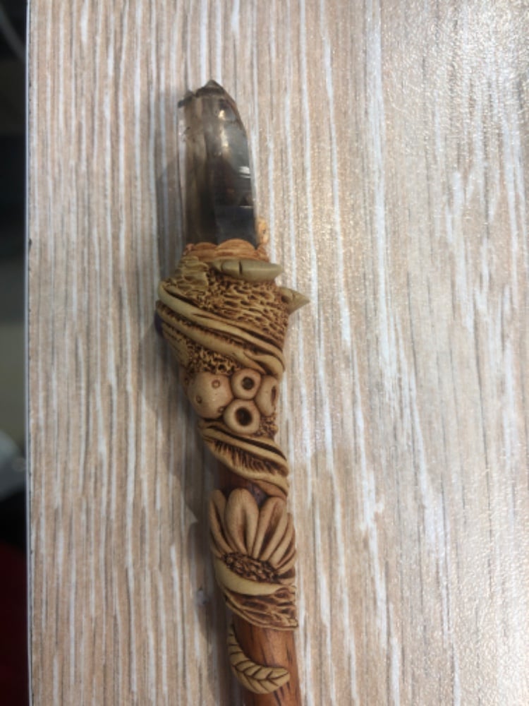 Crystal Wand (Brown)