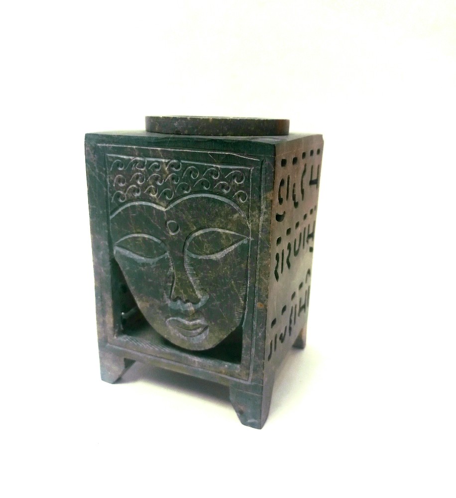 Soapstone burner- buddha