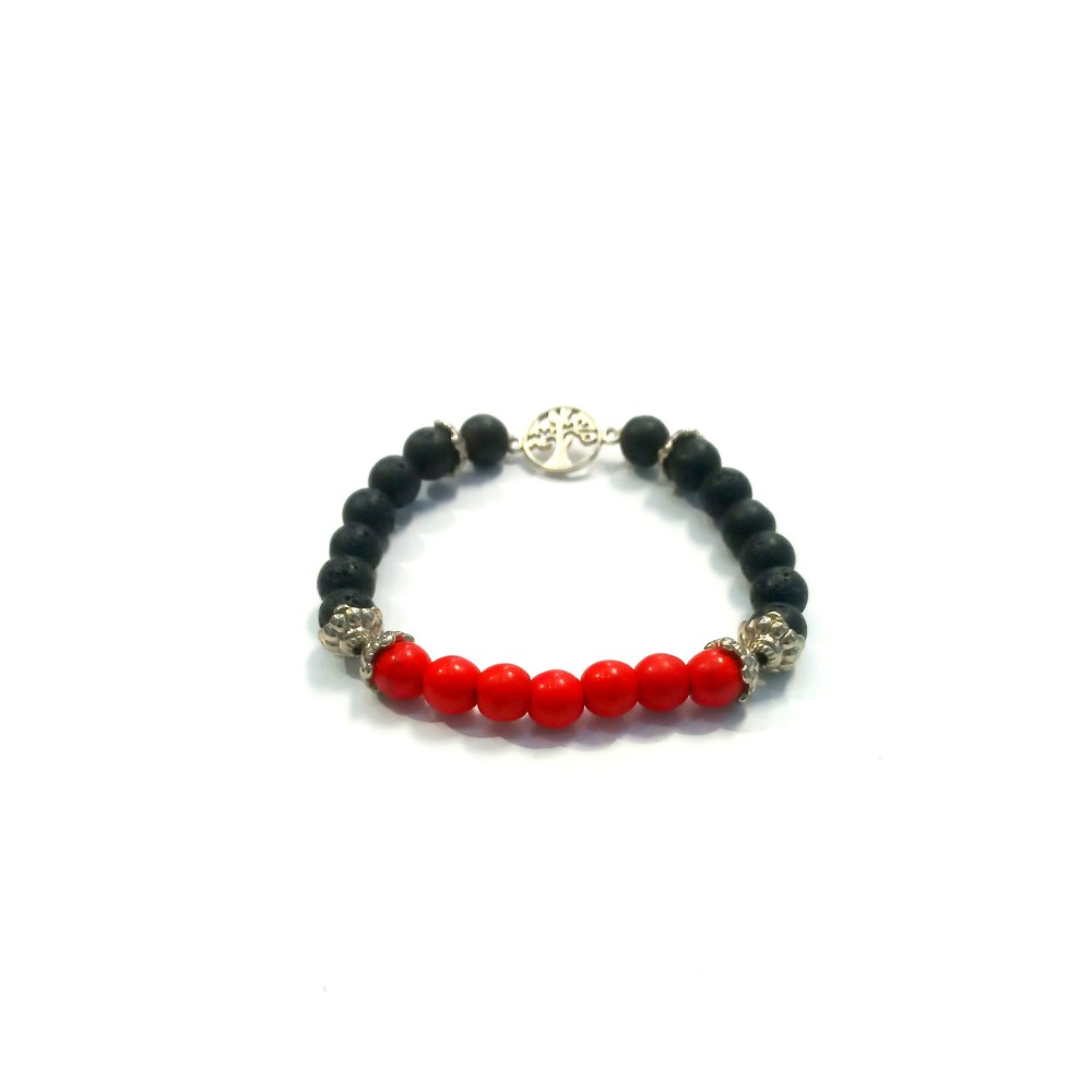 Magnesite & Lava stone