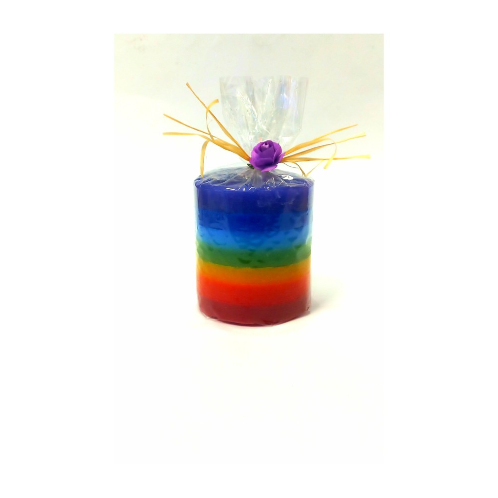 Chakra mini candle