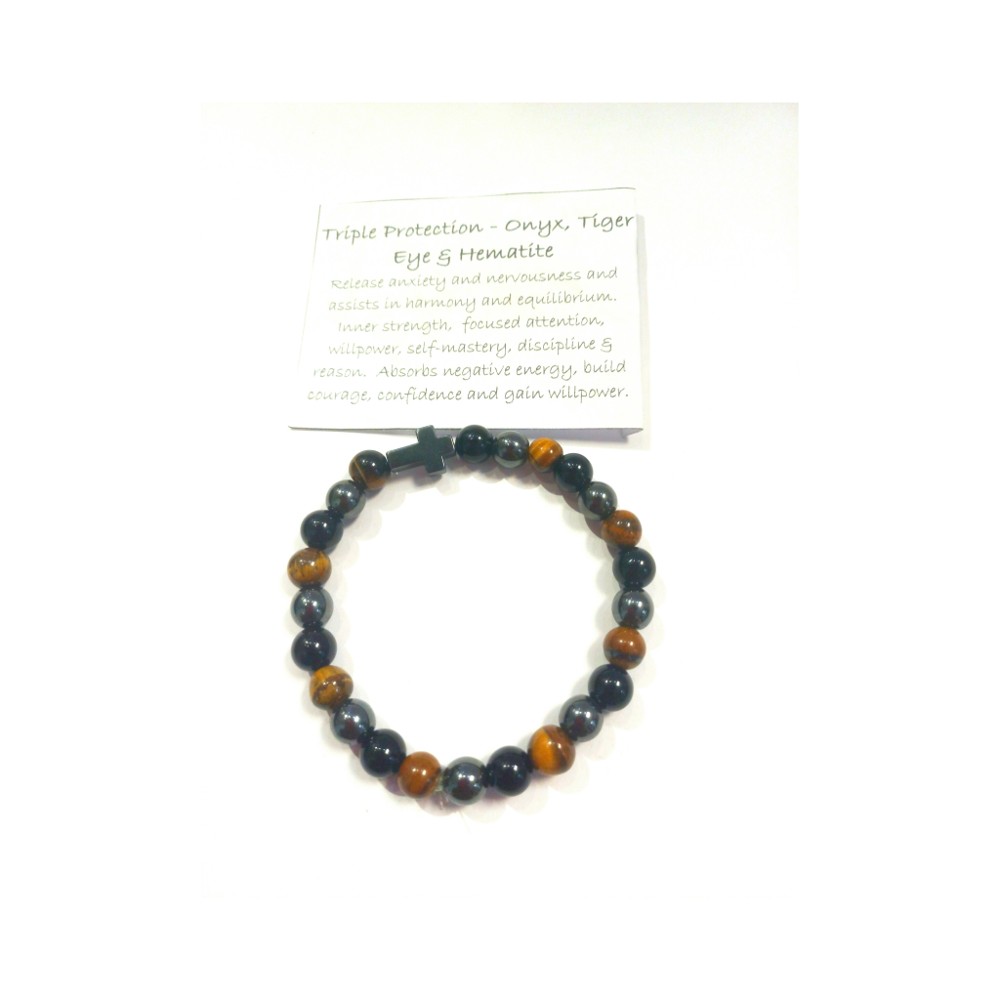 Triple protection +Hematite cross