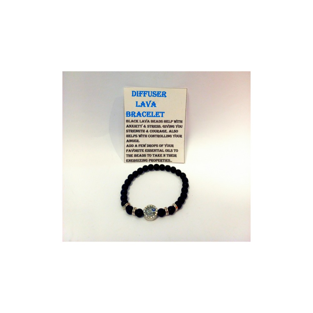 Lava diffuser bracelet