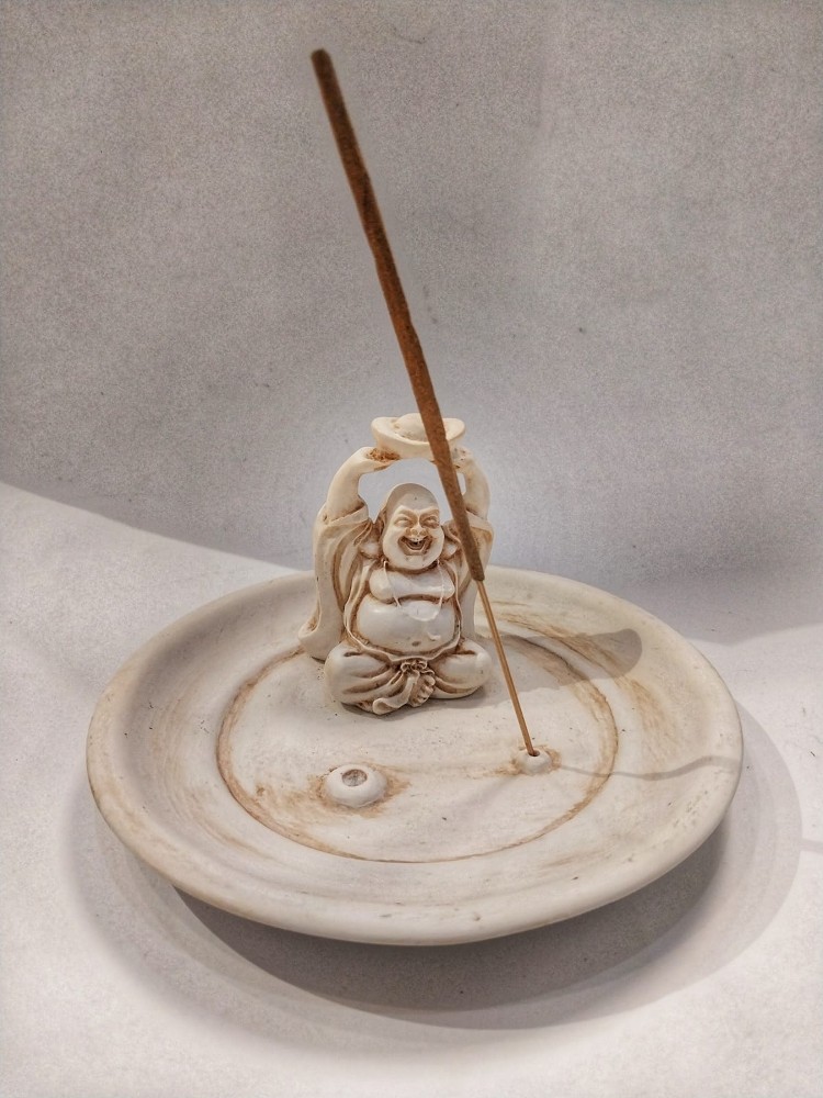 Buddha round incense holder