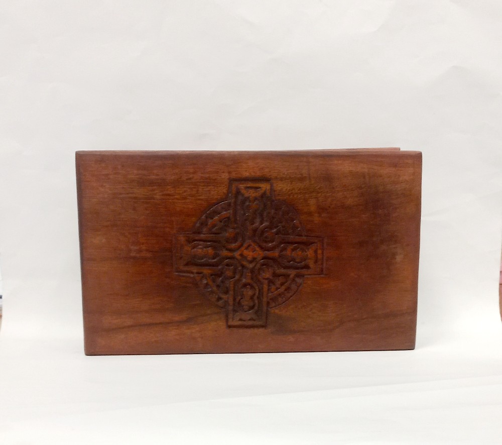 Celtic wood box
