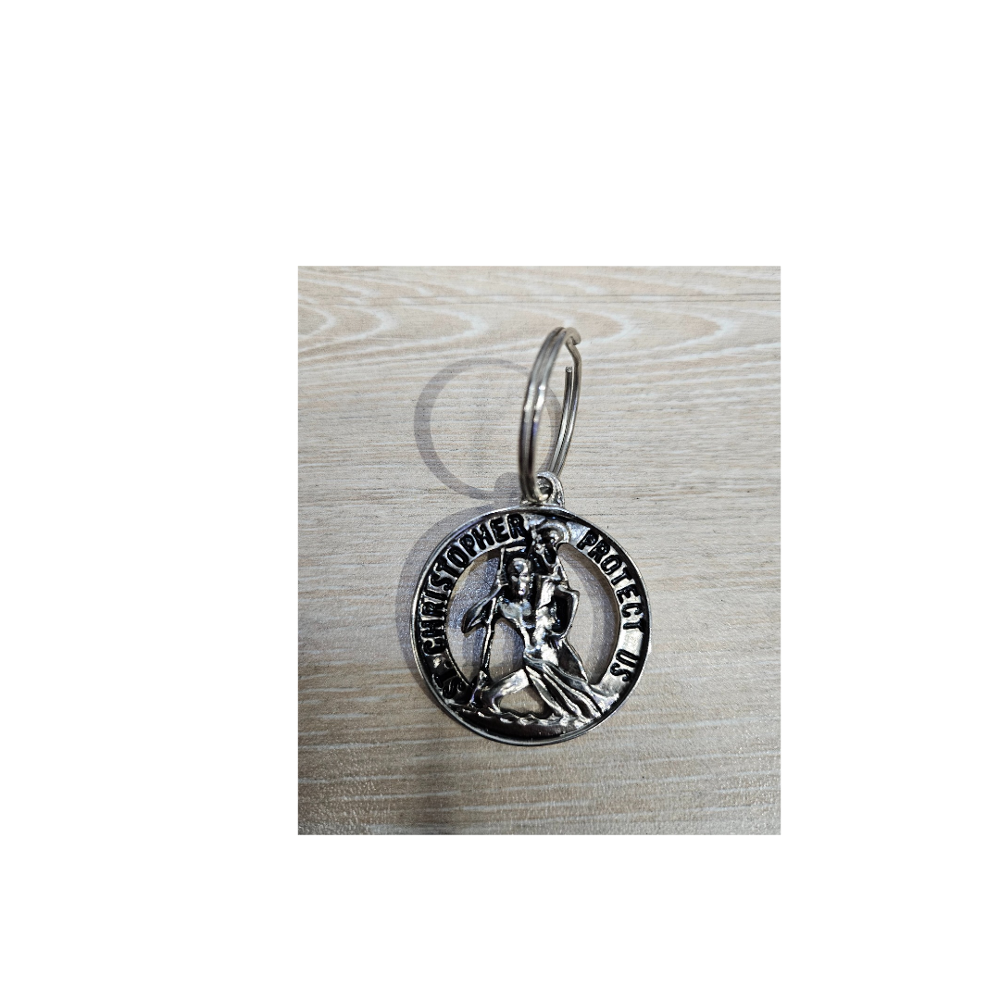 Saint Christopher keyring