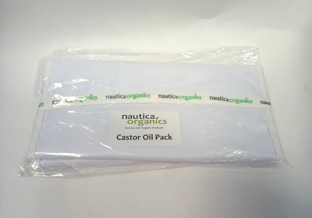 Castor oil wrap
