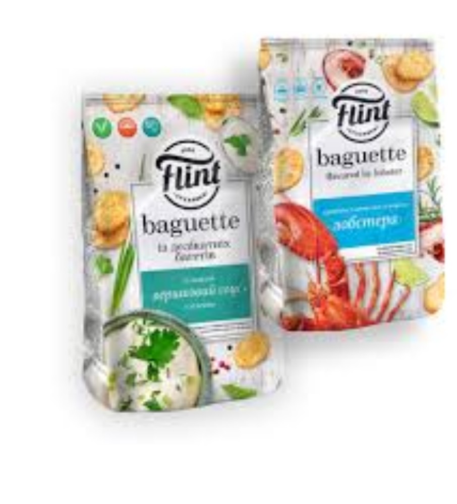 Багети Flint 100г (Зелень, Лобстер ,Буженіна)