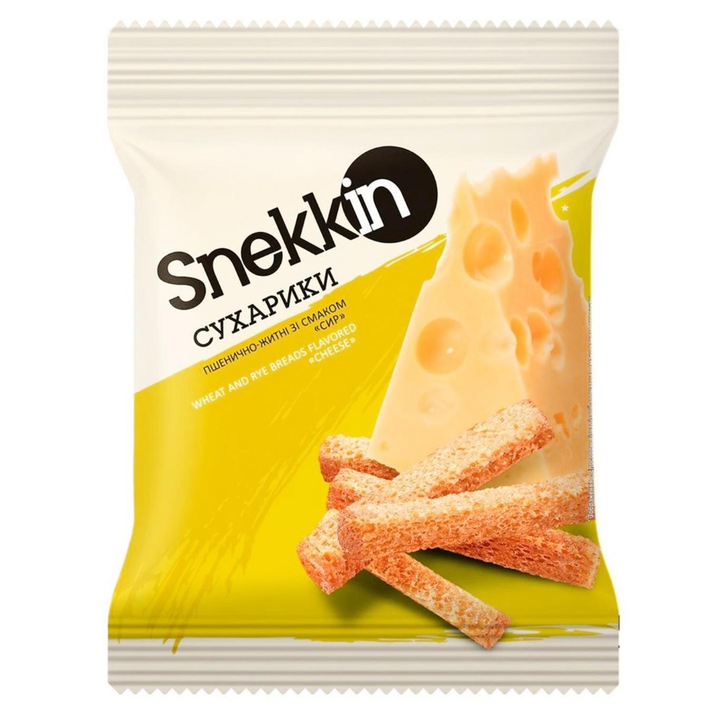 Snekkin сухарики Сир