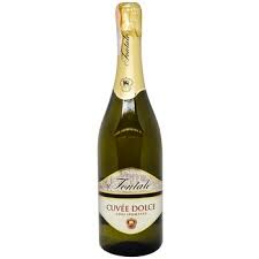 Вино ігристе  біле  напів солодке CUVEE DOLCE 0.75л.